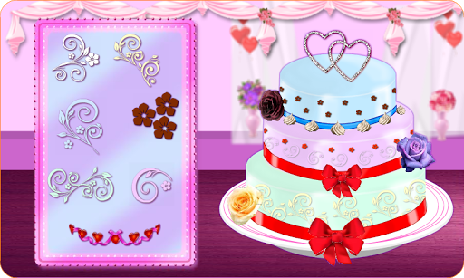 Rose Wedding Cake Maker Games - عکس بازی موبایلی اندروید