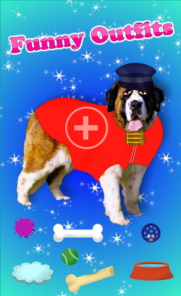 Saint Bernard Pet Care - Dog G - Gameplay image of android game