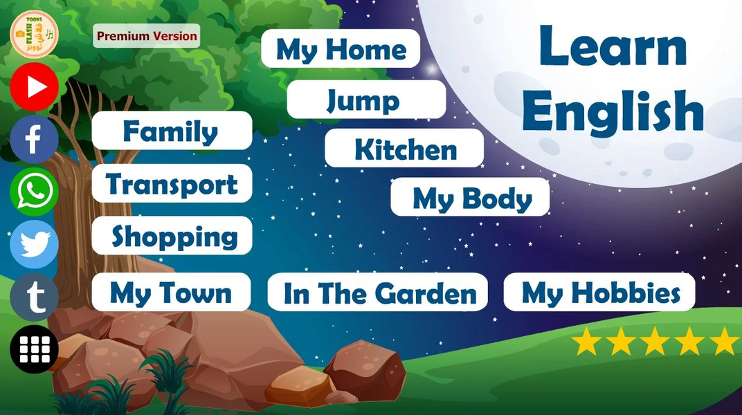Learn English for kids | 2nd C - Image screenshot of android app