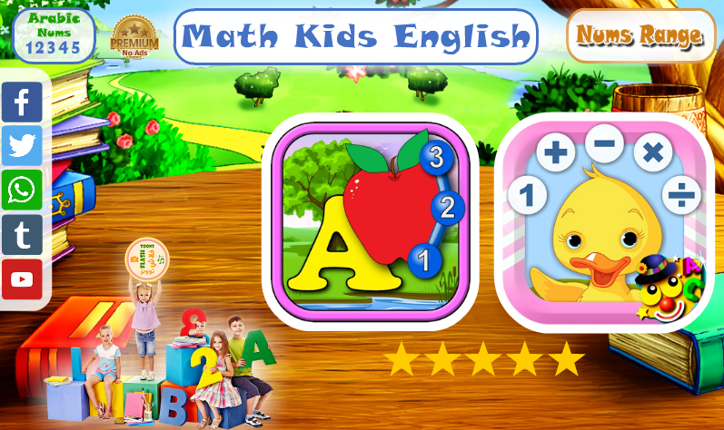 Math Kids Games Cool Math Kids - Image screenshot of android app