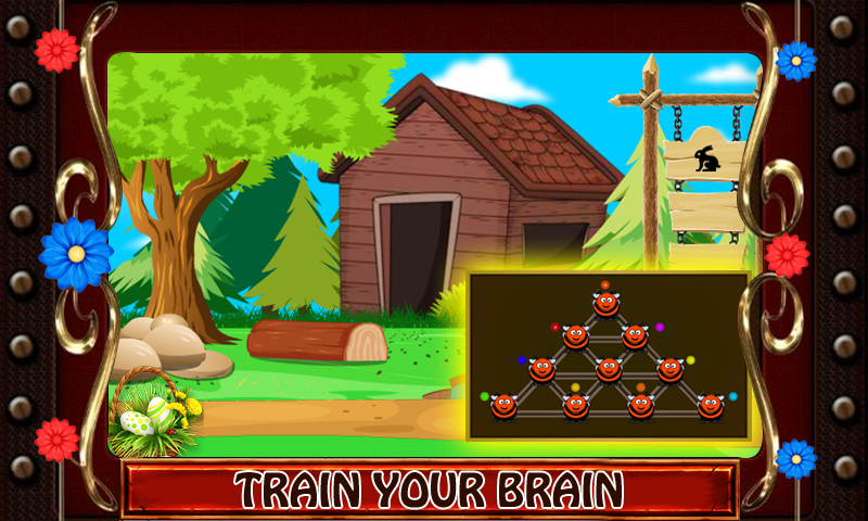 Easter Escape Room: 100 Doors - Gameplay image of android game