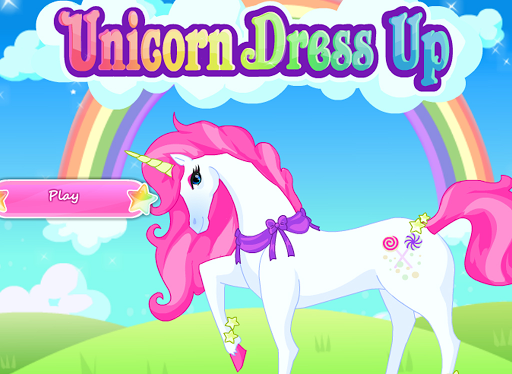 Unicorn Dress up - Girl Game - Gameplay image of android game
