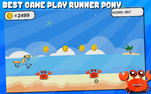 Unicorn Pony Runner Games Kids - عکس برنامه موبایلی اندروید