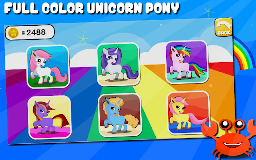 Unicorn Pony Runner Games Kids - عکس برنامه موبایلی اندروید