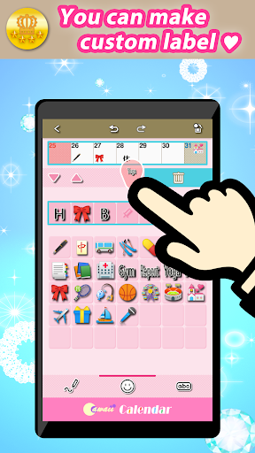 2025 Cawaii Calendar - Image screenshot of android app