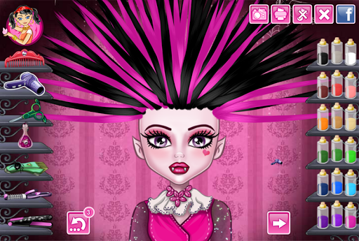 Monster Crazy Hair Salon - عکس بازی موبایلی اندروید