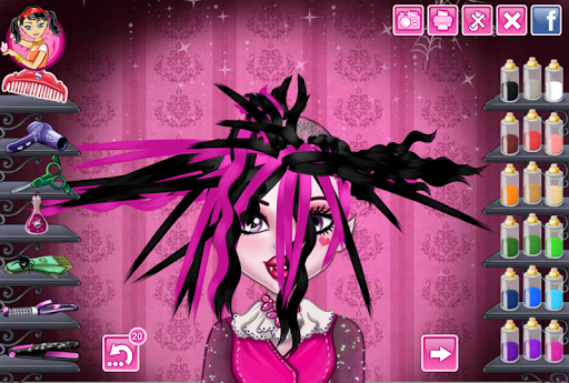 Monster Crazy Hair Salon - عکس بازی موبایلی اندروید