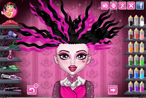 Monster Crazy Hair Salon - عکس بازی موبایلی اندروید