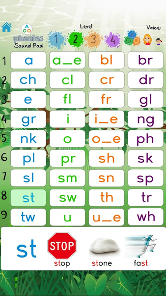 AGO Phonics Sound Pad (new ed) - عکس برنامه موبایلی اندروید