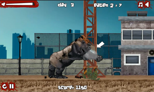 Big Bad Ape - Gameplay image of android game