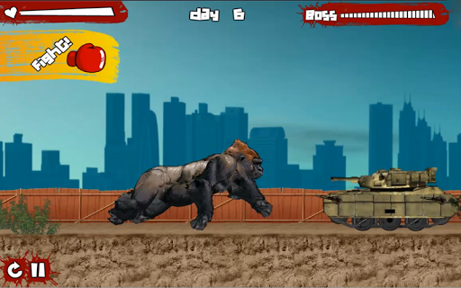 Big Bad Ape - Gameplay image of android game