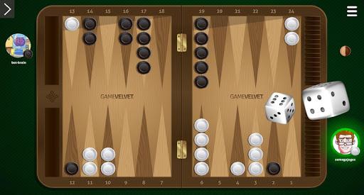 Backgammon Online - Board Game - Gameplay image of android game