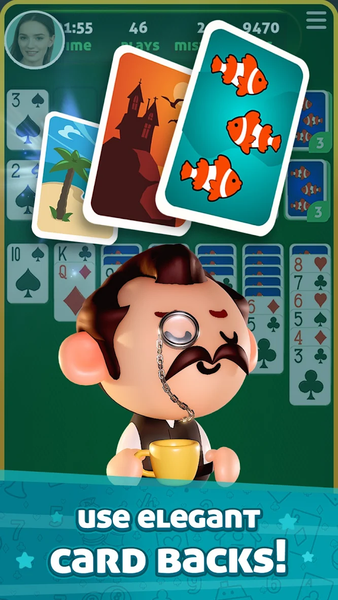 Solitaire GameVelvet: Klondike - عکس بازی موبایلی اندروید