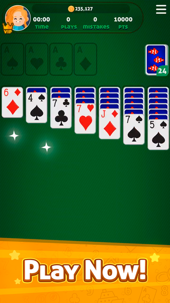 Solitaire GameVelvet: Klondike - عکس بازی موبایلی اندروید