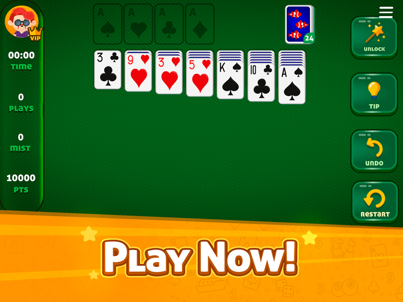 Solitaire GameVelvet: Klondike - عکس بازی موبایلی اندروید
