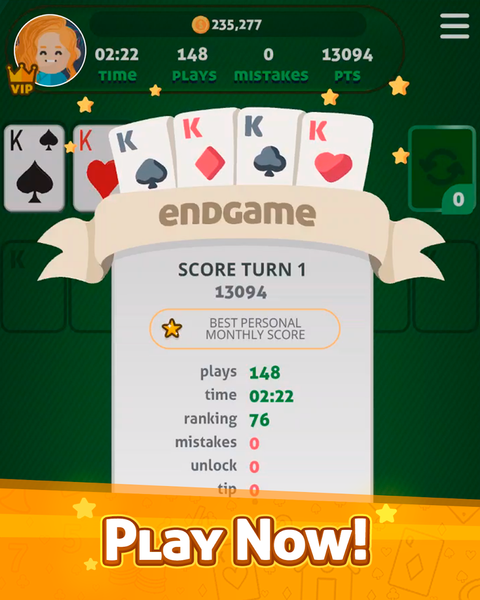 Solitaire GameVelvet: Klondike - عکس بازی موبایلی اندروید