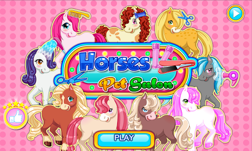 Horse Pet Salon - Gameplay image of android game