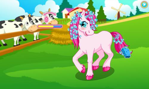 Horse Pet Salon - Gameplay image of android game