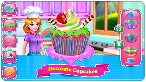 Baking Cupcakes 7 - Cooking Ga - Gameplay image of android game