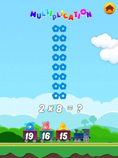 Math games for kids: ۱-۲ grade - عکس بازی موبایلی اندروید