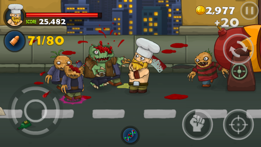 Bloody Harry: Zombie Shooting - Gameplay image of android game