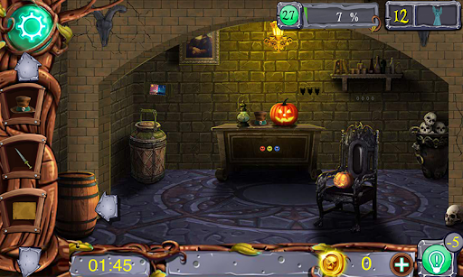 Halloween escape : Dark fence - Gameplay image of android game