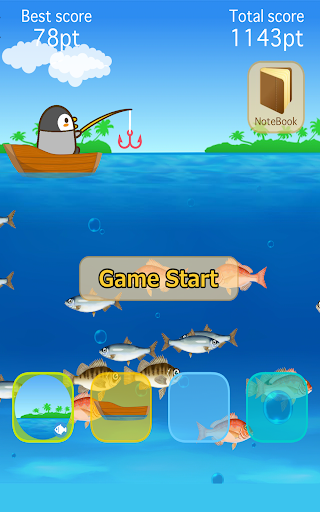 Fishing Game by Penguin + - عکس بازی موبایلی اندروید
