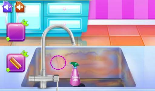 Princess Cleaning the House game - عکس بازی موبایلی اندروید