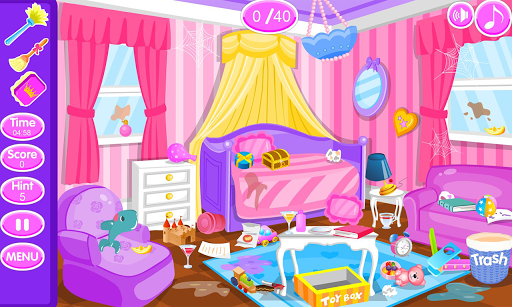 Princess room cleanup - عکس بازی موبایلی اندروید