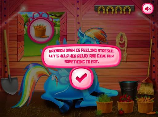 Princess rainbow Pony game - عکس بازی موبایلی اندروید
