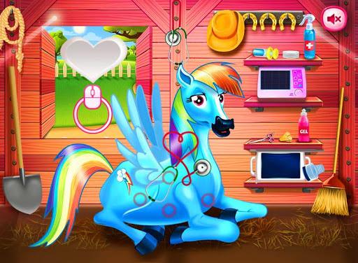 Princess rainbow Pony game - عکس بازی موبایلی اندروید