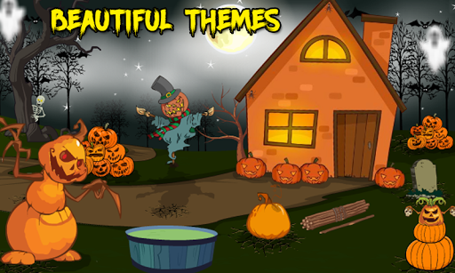 Halloween Room Escape: Mystery - Gameplay image of android game