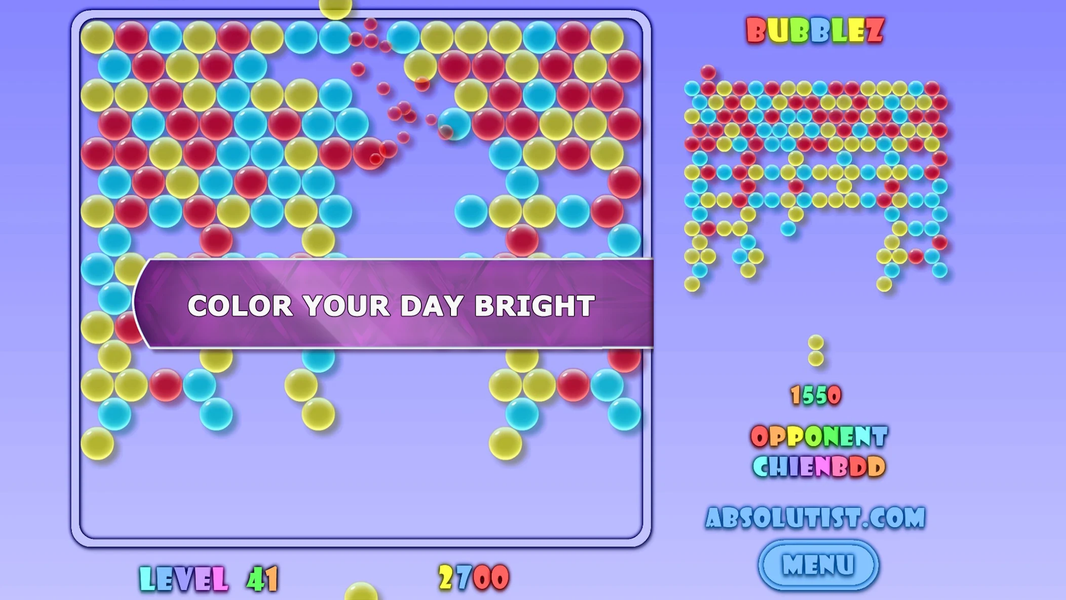 Bubblez: Bubble Defense - Gameplay image of android game