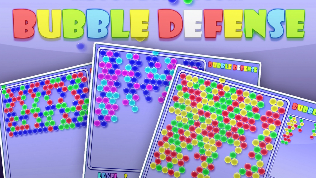 Bubblez: Bubble Defense - Gameplay image of android game