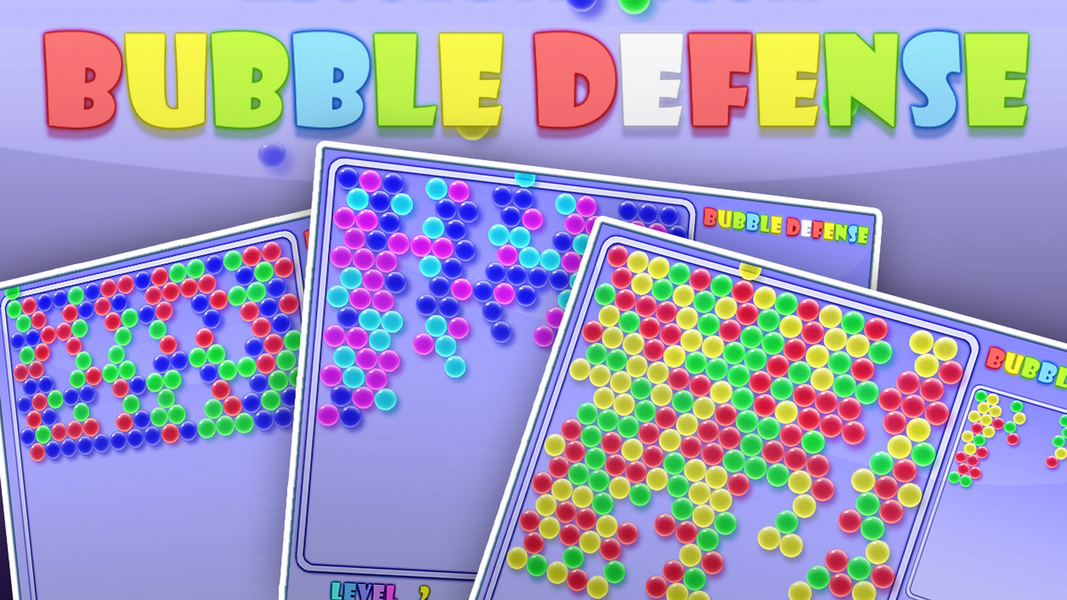 Bubblez: Bubble Defense - Gameplay image of android game