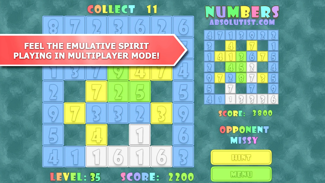 Numbers Logic Puzzle Game - Gameplay image of android game
