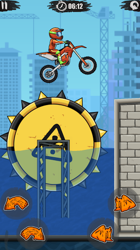 Moto X3M Bike Race Game - Gameplay image of android game