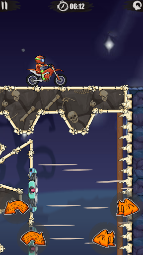 Moto X3M Bike Race Game - Gameplay image of android game