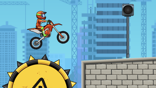 Moto X3M Bike Race Game - Gameplay image of android game