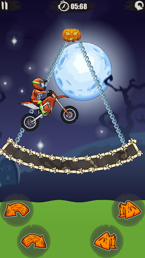 Moto X3M Bike Race Game - Gameplay image of android game