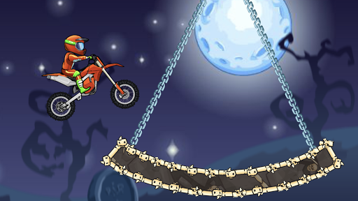 Moto X3M Bike Race Game - Gameplay image of android game