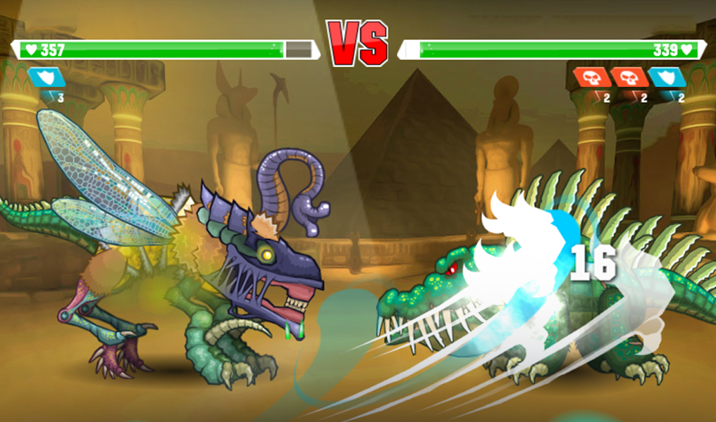 Mutant Fighting Cup 2 - Gameplay image of android game