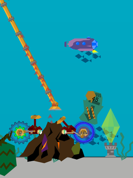Cogs Factory: Idle Sea Tycoon - عکس بازی موبایلی اندروید
