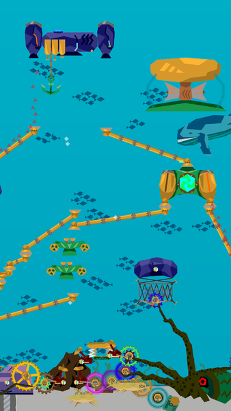 Cogs Factory: Idle Sea Tycoon - عکس بازی موبایلی اندروید