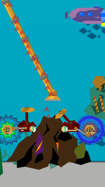 Cogs Factory: Idle Sea Tycoon - عکس بازی موبایلی اندروید