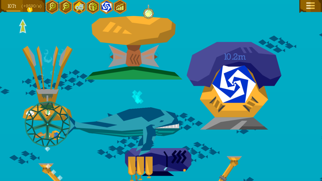 Cogs Factory: Idle Sea Tycoon - عکس بازی موبایلی اندروید