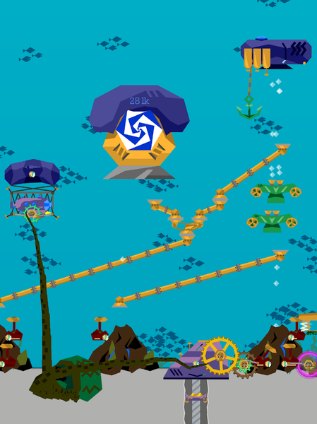 Cogs Factory: Idle Sea Tycoon - عکس بازی موبایلی اندروید