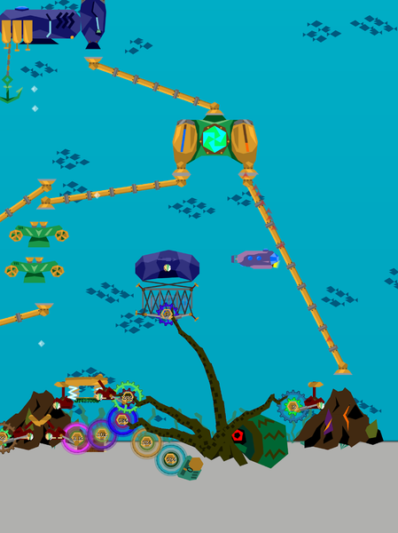 Cogs Factory: Idle Sea Tycoon - عکس بازی موبایلی اندروید