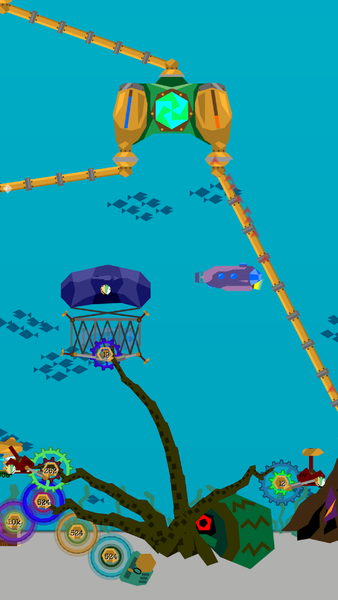 Cogs Factory: Idle Sea Tycoon - عکس بازی موبایلی اندروید