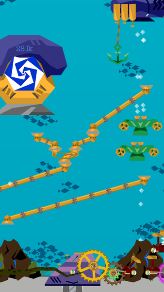 Cogs Factory: Idle Sea Tycoon - عکس بازی موبایلی اندروید